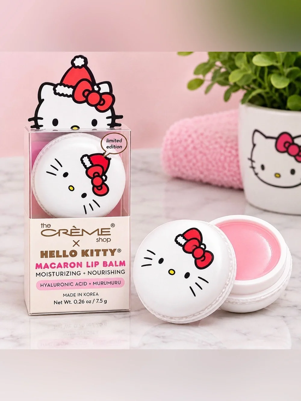 The Crème Shop Limited Edition Macaron Lip Balm